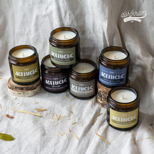 Duftkerzen im Glas Spruch Dorf Land Dorfliebe Bundle Set Geschenk Dorfkram®