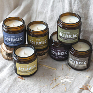 Duftkerzen im Glas Spruch Dorf Land Dorfliebe Bundle Set Geschenk Dorfkram®