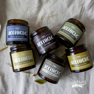 Duftkerzen im Glas Spruch Dorf Land Dorfliebe Bundle Set Geschenk Dorfkram®