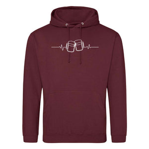 Herzschlag Bier / Bierliebe / Herren Premium Hoodie