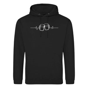Herzschlag Bier / Bierliebe / Herren Premium Hoodie