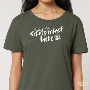 Damenshirt mit Schützenfest Liebe Motiv von Dorfkram®