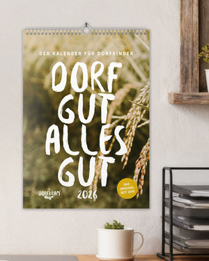 Kalender Dorfkinder 2026 Wandkalender