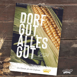 Dorf Kalender 2024 Das Original Dorfkram®
