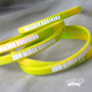 Silikonarmbänder Dorfkinder. Dorfkram®