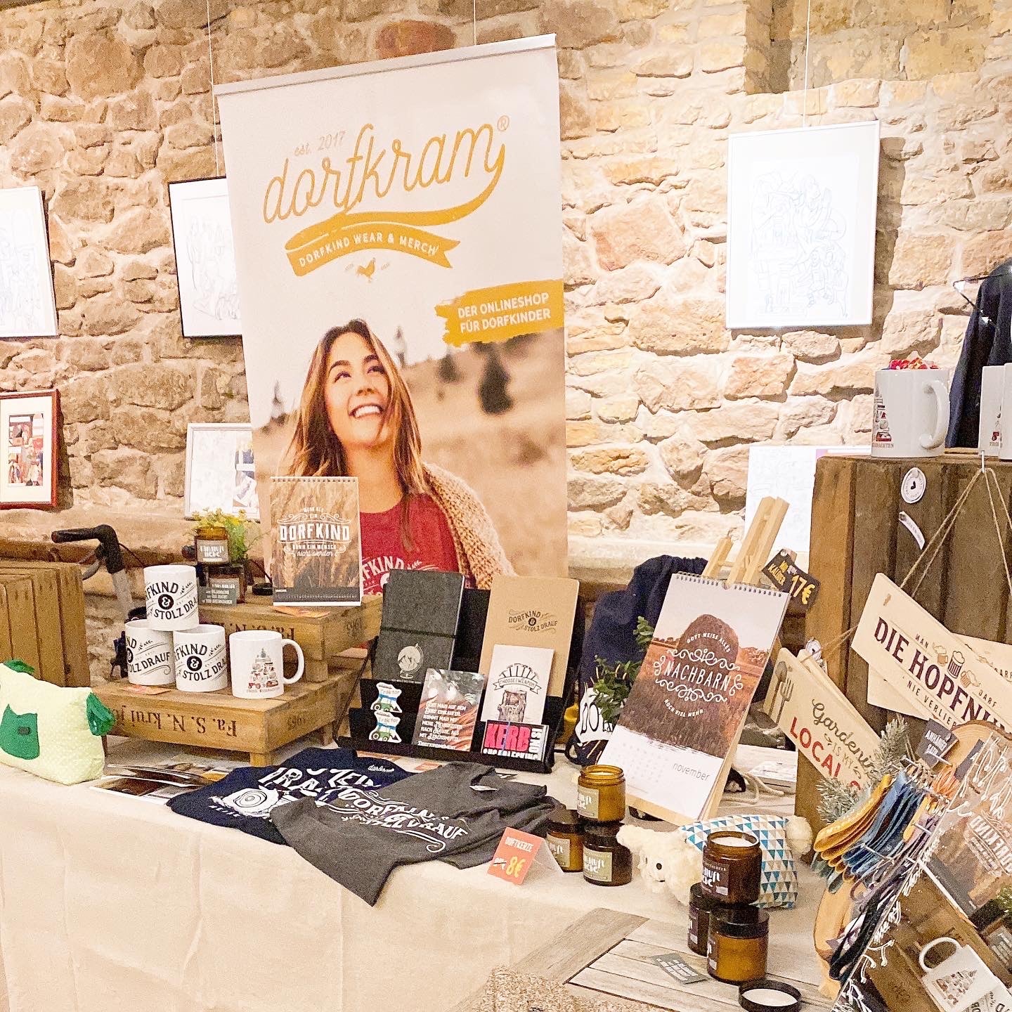 Dorfkram® Ausstellung Aussteller buchen. Kreativmarkt Dorf