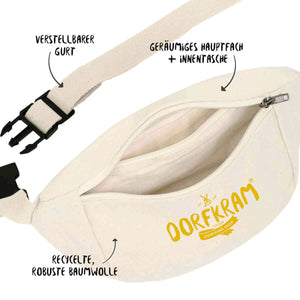 Lustige Kerb Gürteltasche. Kerb is no sugarlecking von Dorfkram®