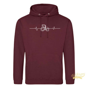 Herzschlag Traktor / Traktor Liebe / Herren Premium Hoodie