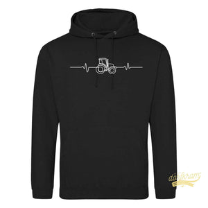 Herzschlag Traktor / Traktor Liebe / Herren Premium Hoodie