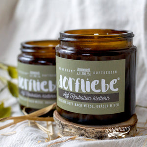 Duftkerze im Glas Heu Stroh Acker Dorfliebe Dorfkram®
