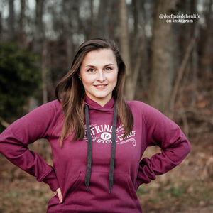 Dorfkind und stolz drauf / Damen Premium Hoodie