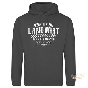 Geschenk Landwirt Hoodie Spruch. Dorfkram®