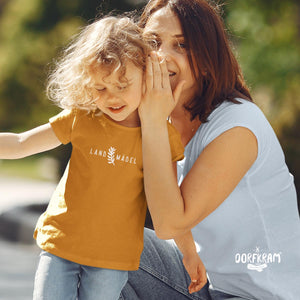 land mädel Kindershirt gelb Dorfkram®