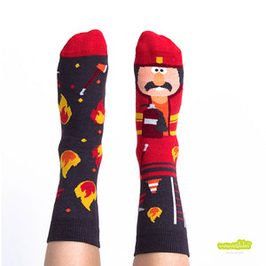 Freiwillige Feuerwehr Kindersocken. Dorfkram®