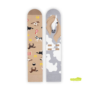 Kinderstrümpfe Pferde Motiv. Dorfkram®