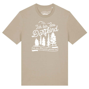Ich bin das Dorfkind vor dem Dich jeder gewarnt hat / Herren Organic Shirt