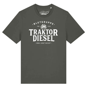 Traktor Shirt Herren Spruch Blutgruppe Traktor Diesel DNA Landwirtschaft von Dorfkram®