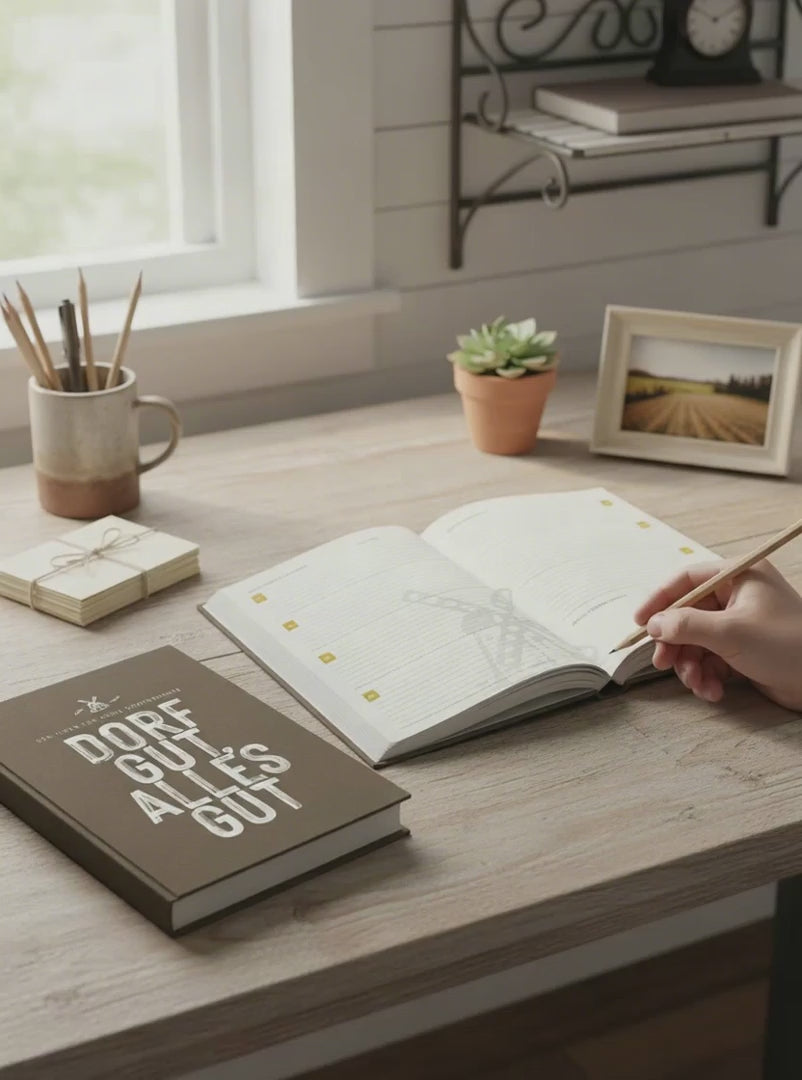 Terminkalender Dorf 2026 2027 undatiert Buchkalender Timer