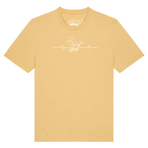 Herzschlag Biene / Honigliebe / Herren Organic Shirt