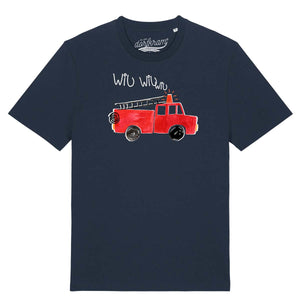 Shirt Feuerwehrauto witzig. Feuerwehrmann Feuerwehrfrau Shirt. Dorfkram®