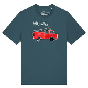 lustiges Shirt für Feuerwehrmann. Dorfkram® Freiwillige Feuerwehr Auto