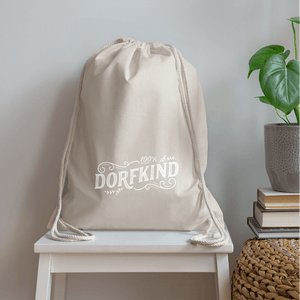100% Dorfkind / Turnbeutel - Natur