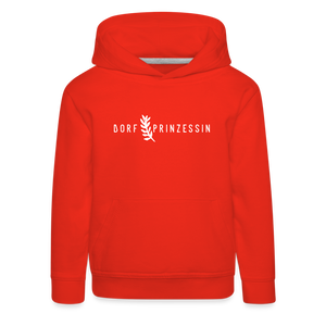 Dorfprinzessin / Kinder Premium Hoodie - Rot