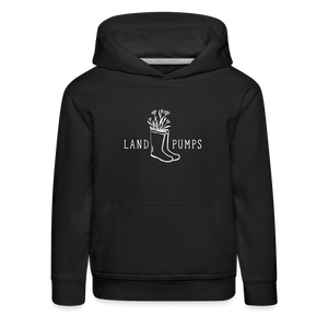 Land Pumps / Kinder Premium Hoodie - Schwarz