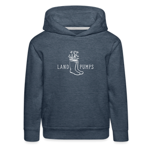 Land Pumps / Kinder Premium Hoodie - Jeansblau