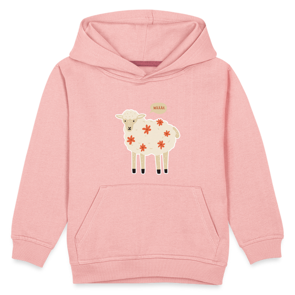 Süßes Schaf Kinderhoodie. Mäh. Dorfkram® rosa