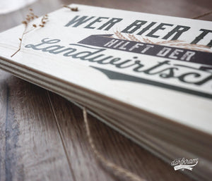 Dorfkram Geschenk Landwirtschaft Spruch für Dorfkinder