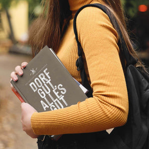 Terminkalender Buch für Dorfkinder. Notizbuch mit Dorfsprüche von Dorfkram® DIN A5 Buch 2025 2026