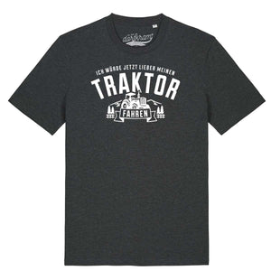 Traktor fahren Shirt mit Spruch Dorfkram®