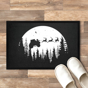 Türmatte Traktor Weihnachten Fußmatte Dorfkind Landwirt