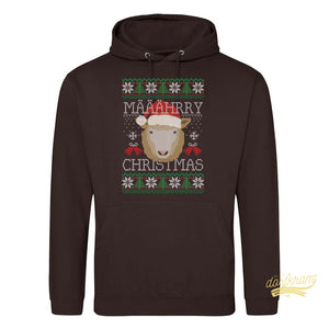 Mährry Christmas Schaf / Ugly Christmas Sweater / Herren Premium Hoodie