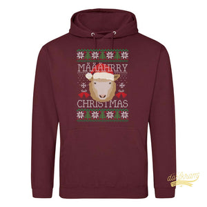Mährry Christmas Schaf / Ugly Christmas Sweater / Herren Premium Hoodie