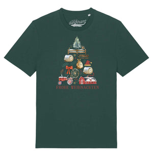 Frohe Weihnachten - Dorf Landwirtschaft Symbole / Herren Organic Shirt