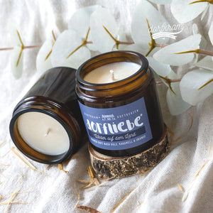 Winterkerze Duftkerze Winter Dorfliebe Weihnachtskerze Dorf. Dorfkram®