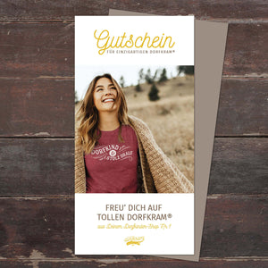 Gutschein / Geschenk kommt später / zum Ausdrucken