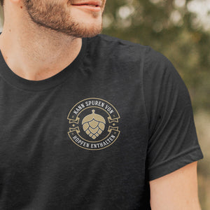 Kann Spuren von Hopfen enthalten Biershirt