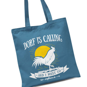 Landwirt Tasche Hühner Dorfkind Dorf is calling