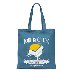 Dorf Tasche Dorf Spruch Beutel Hahn Landleben
