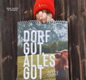 Wandkalender für Dorfkinder / Dorf gut, alles gut 2023