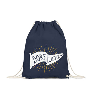 Dorfkind Tasche Beutel Dorfliebe navy