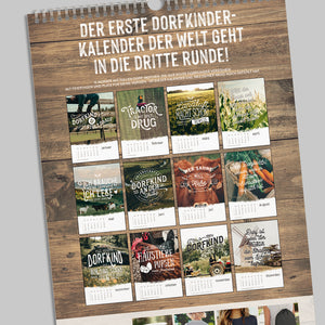 Dorfkind Kalender Dorfkram® 2022