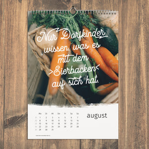 Dorfkind Kalender Landwirt Kalender Spruch Dorfkindmoment 2022