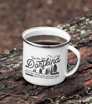 Dorfkind Tasse Camping Becher