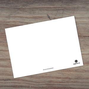 Postkarte / Dorfkindmoment Einkaufen / 2er Pack