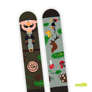 Lustige Socken Jäger Förster Forstwirtschaft Dorf Landwirtschaft Dorfkram®