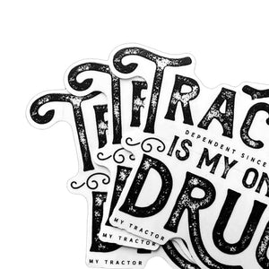 Sticker Traktor Landtechnik Dorf Spruch Landwirtschaft Spruch